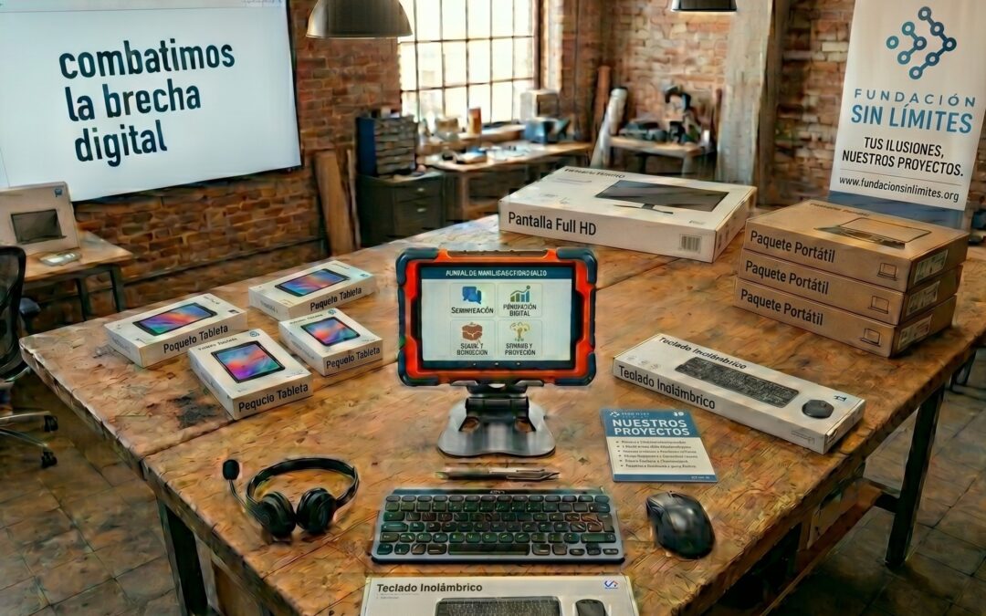 Campaña de donación de tablets: combatimos la brecha digital